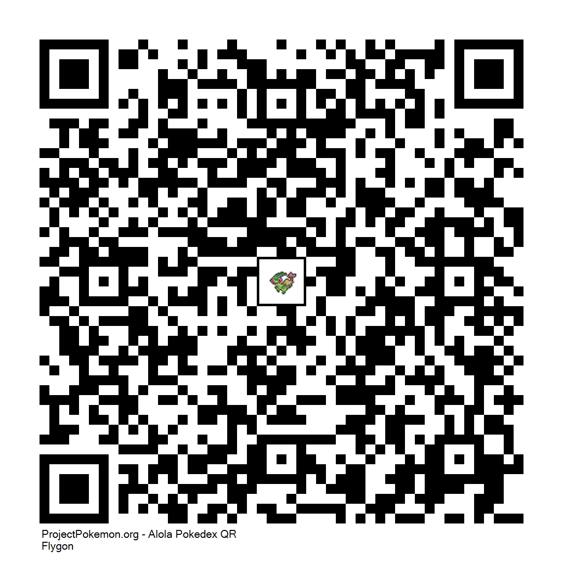Cdigo QR de Flygon